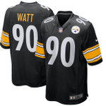 T.J. Watt Pittsburgh Steelers Game Player Jersey - Black