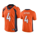 Brett Rypien Denver Broncos Orange Vapor NFL Jersey