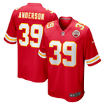 Zayne Anderson Kansas City Chiefs Player Game Jersey - Red