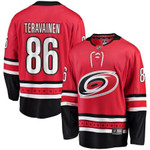 Teuvo Teravainen Carolina Hurricanes Breakaway Player NHL Jersey - Red