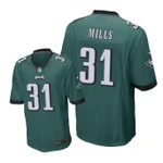 Philadelphia Eagles #31 Green Men's Jalen Mills Game NFL Jersey