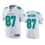 Clive Walford Miami Dolphins White Vapor NFL Jersey