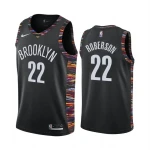 Andre Roberson Brooklyn Nets 2020-21 Black City Biggie Nba Jersey