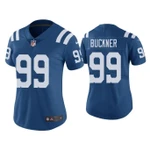 Women's Color Rush Deforest Buckner Indianapolis Colts Royal NFL Jersey