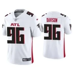 Men's 2020 Tyeler Davison Atlanta Falcons White Vapor NFL Jersey