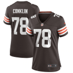 Jack Conklin Cleveland Browns Women's Player Game Jersey - Brown