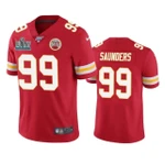 Kansas City Chiefs Khalen Saunders Red Super Bowl Liv Vapor NFL Jersey