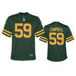 Youth Packers De'Vondre Campbell #59 Green Alternate Game Jersey