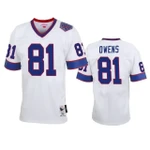 Buffalo Bills Terrell Owens White Vintage NFL Jersey - Men's