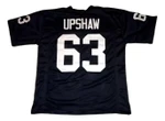 Men Gene Upshaw Custom Stitched Unsigned Football Nfl Jersey Black Nfl Jersey