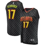 Dennis Schroder Atlanta Hawks Fast Break Nba Jersey Black - Icon Edition
