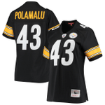 Troy Polamalu Pittsburgh Steelers Mitchell & Ness Women's Legacy Team Jersey - Black