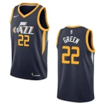 Men's Utah Jazz #22 Jeff Green Icon Swingman Nba Jersey - Navy