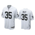 Men's Curtis Riley Oakland Raiders White Game NFL Jersey