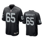 Men Jersey Las Vegas Raiders Jimmy Morrissey #65 Black Game Jersey