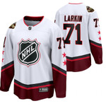 Detroit Red Wings #71 Dylan Larkin 2022 All-Star Eastern Conference White Jersey
