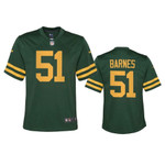 Youth Packers Krys Barnes #51 Green Alternate Game Jersey
