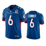 Arizona Cardinals James Conner #6 Royal Game 2022 NFC Pro Bowl Men Jersey