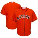 Houston Astros Majestic Official Cool Base MLB Jersey - Orange