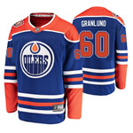 Men's Edmonton Oilers Markus Granlund #60 Jersey Men's Alternate Breakaway Player
