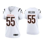 Women's 2021 Logan Wilson Cincinnati Bengals White Game NFL Jersey