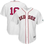 Andrew Benintendi Boston Red Sox Majestic Home Official Cool Base Player MLB Jersey - White