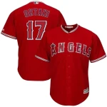 Shohei Ohtani Los Angeles Angels Majestic Big And Tall Alternate Cool Base Player MLB Jersey - Red