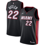 Jimmy Butler Miami Heat 2020/21 Swingman Jersey - Black - Icon Edition