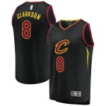 Jordan Clarkson Cleveland Cavaliers Fast Break Player Nba Jersey Black - Statement Edition