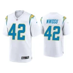2020 Uchenna Nwosu Los Angeles Chargers White Game NFL Jersey