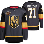 Men Vegas Golden Knights #71 William Karlsson Alternate Primegreen Black Jersey 2022 All-Star