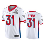 Tennessee Titans #31 Kevin Byard White Game 2022 AFC Pro Bowl Jersey