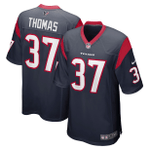 Tavierre Thomas Houston Texans Game Player Jersey - Navy