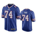 Buffalo Bills Cody Ford #74 Game Royal NFL Men Jersey