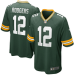 Aaron Rodgers Green Bay Packers Game Player Jersey - Green