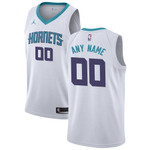 Charlotte Hornets Jordan Brand Custom Swingman NBA Jersey White - Association Edition