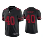 Men's San Francisco 49ers Jamar Taylor Vapor Black NFL Jersey