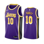 Men's Los Angeles Lakers Jared Dudley #10 Statet Nba Jersey