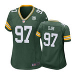 Packers Green Kenny Clark #97 Women Jersey