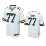 Men Jersey Green Bay Packers #77 Billy Turner White Game Jersey