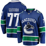 Nikolay Goldobin Vancouver Canucks Breakaway Player NHL Jersey - Blue