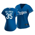 Dodgers Cody Bellinger #35 2020 World Series Champions Royal Alternate Women's MLB Jersey