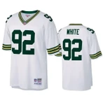 Green Bay Packers Reggie White White Legacy NFL Jersey