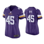 Women's Troy Dye Minnesota Vikings Purple Game NFL Jersey