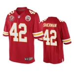 Kansas City Chiefs Anthony Sherman Red 60th Anniversary Game NFL Jersey