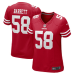 Alex Barrett San Francisco 49ers Women's Game Jersey - Scarlet