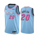 Men's Miami Heat Justise Winslow #20 City Vice Night Nba Jersey