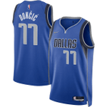 Luka Doncic Dallas Mavericks 2021/22 Diamond Swingman Jersey - Icon Edition - Blue