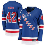 Brendan Smith New York Rangers Women's Home Breakaway Player NHL Jersey - Blue
