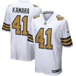 Alvin Kamara New Orleans Saints Alternate Game Jersey - White